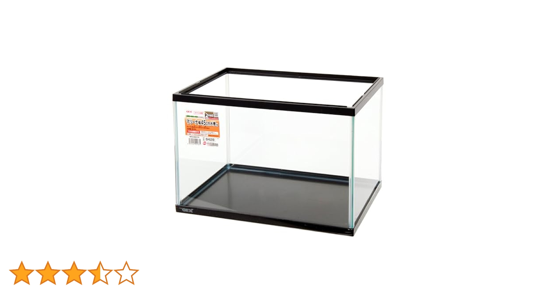 水槽　45cm W45*D45*H36 厚み　8mm Amazon | 国産 板厚8mm アクリル水槽 45cm (w45×d24×h30